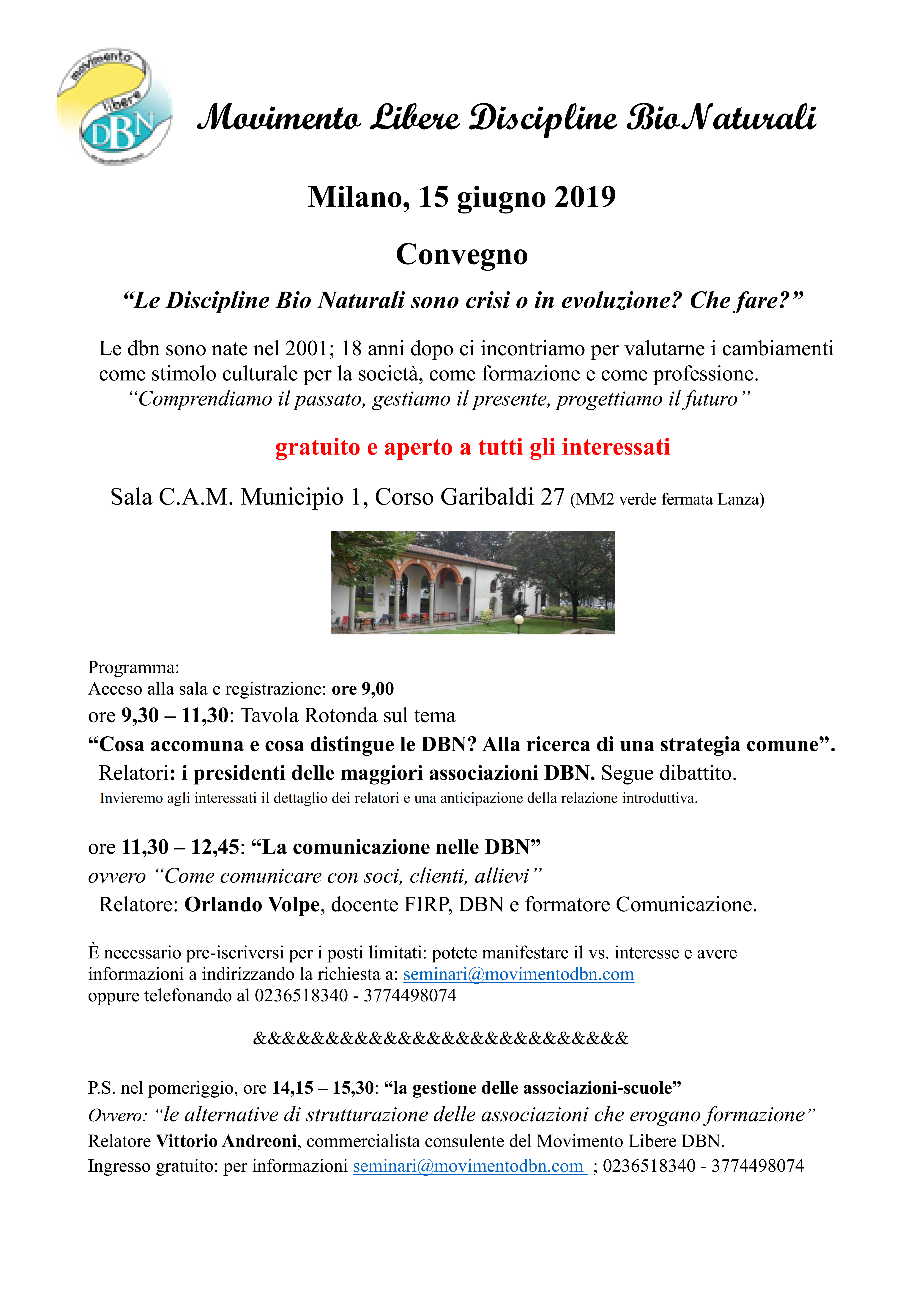 Convegno Nazionale sulle DBN 001